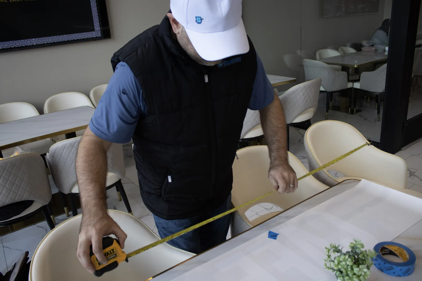 Measuring for signage
